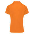 Orange néon - Back - Premier Coolchecker - Polo à manches courtes - Femme