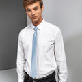 Bleu clair - Back - Premier - Cravate à clipser