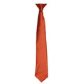 Marron clair - Front - Premier - Cravate à clipser