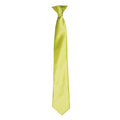Vert citron - Front - Premier - Cravate à clipser