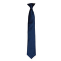 Bleu marine - Front - Premier - Cravate à clipser