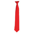 Rouge - Front - Premier - Cravate à clipser
