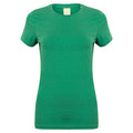 Vert - Front - Skinni Fit Feel Good - T-shirt étirable à manches courtes - Femme