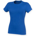 Bleu roi - Back - Skinni Fit Feel Good - T-shirt étirable à manches courtes - Femme