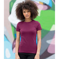 Bordeaux - Back - Skinni Fit Feel Good - T-shirt étirable à manches courtes - Femme