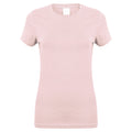 Rose pâle - Front - Skinni Fit Feel Good - T-shirt étirable à manches courtes - Femme