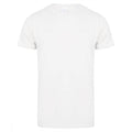 Blanc - Front - Skinni Fit - T-shirt à manches courtes et col en V - Homme