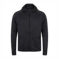 Noir - Front - Tombo Teamsport - Sweatshirt léger à capuche et fermeture zippée - Homme
