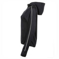 Noir - Side - Tombo Teamsport - Sweatshirt léger à capuche et fermeture zippée - Homme