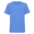 Bleu - Front - Russell - T-shirt à col V - Garçon