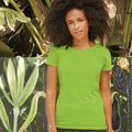 Vert citron - Back - Fruit Of The Loom - T-shirt à manches courtes - Femme