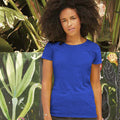 Bleu roi - Back - Fruit Of The Loom - T-shirt à manches courtes - Femme