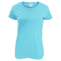 Bleu ciel - Front - Fruit Of The Loom - T-shirt à manches courtes - Femme