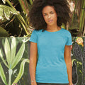 Bleu ciel - Back - Fruit Of The Loom - T-shirt à manches courtes - Femme