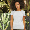 Blanc - Back - Fruit Of The Loom - T-shirt à manches courtes - Femme