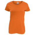 Orange - Front - Fruit Of The Loom - T-shirt à manches courtes - Femme