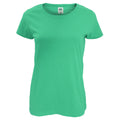 Vert tendre - Front - Fruit Of The Loom - T-shirt à manches courtes - Femme