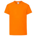 Orange - Front - Fruit Of The Loom - T-shirt à manches courtes - Enfant unisexe
