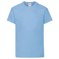 Bleu ciel - Front - Fruit Of The Loom - T-shirt à manches courtes - Enfant unisexe