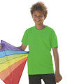 Vert citron - Back - Fruit Of The Loom - T-shirt à manches courtes - Enfant unisexe