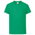 Vert tendre - Front - Fruit Of The Loom - T-shirt à manches courtes - Enfant unisexe
