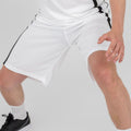 Blanc-Noir - Back - Spiro - Short de basketball - Hommes