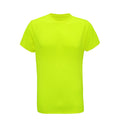 Jaune fluo - Front - Tri Dri - T-shirt de fitness à manches courtes - Homme