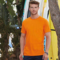 Orange fluo - Back - Tri Dri - T-shirt de fitness à manches courtes - Homme