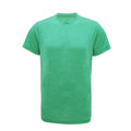 Vert chiné - Front - Tri Dri - T-shirt de fitness à manches courtes - Homme