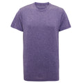 Violet chiné - Front - Tri Dri - T-shirt de fitness à manches courtes - Homme
