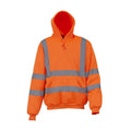 Orange - Front - Yoko - Sweatshirt à capuche haute visibilité - Homme