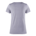 Gris - Back - Spiro - T-shirt à stretch à manches courtes - Femme