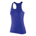Bleu - Front - Spiro - Haut Fitness - Femmes