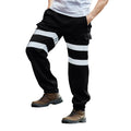 Noir - Back - Yoko - Pantalon de sport haute visibilité - Homme