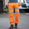 Orange - Back - Yoko - Pantalon de sport haute visibilité - Homme