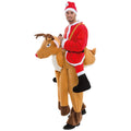 Renne - Front - Christmas Shop - Costume dos de lutin- renne - Mixte