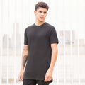 Noir - Back - Skinnifit - T-shirt à manches courtes - Homme