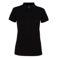 Noir - Front - Asquith & Fox - Polo manches courtes - Femme