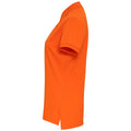 Orange néon - Side - Asquith & Fox - Polo manches courtes - Femme