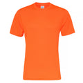 Orange électrique - Front - AWDis Just Cool - T-shirt sport - Homme