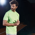 Vert électrique - Back - AWDis Just Cool - T-shirt sport - Homme