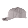 Gris - Back - Yupoong - Casquette baseball - Adulte unisexe