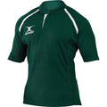 Vert - Front - Gilbert Rugby - T-shirt à manches courtes - Garçon
