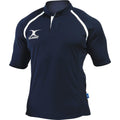 Bleu marine - Front - Gilbert Rugby - T-shirt à manches courtes - Garçon