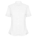 Blanc - Front - Henbury Modern - Chemise à manches courtes - Femme