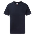 Bleu marine - Front - Jerzees Schoolgear - T-shirt à manches courtes - Garçon