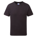 Noir - Front - Jerzees Schoolgear - T-shirt à manches courtes - Garçon