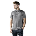 Gris - Side - Tombo - Polo sport - Homme