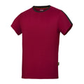 Rouge-Noir - Front - Snickers - T-shirt - Homme