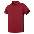 Rouge-Noir - Front - Snickers - Polo - Homme